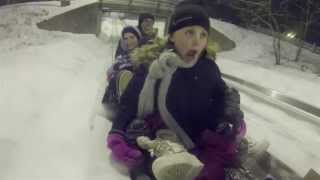 Take a Ride on the Pokagon State Park Toboggan  Indiana DNR [upl. by Nired]