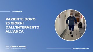 Paziente dopo 25 giorni dallintervento allanca [upl. by Lauritz598]