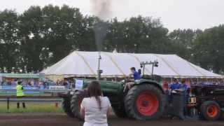 Florian Cardoen met de fendt 614 op TT bassevelde 2014 pull off [upl. by Sumetra]