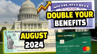 Two SSI Checks in August 2024 Discover How You Benefit [upl. by Xuaeb]