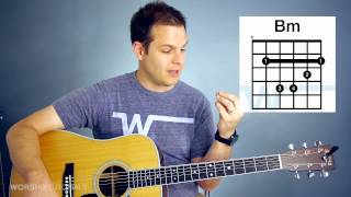 Guitar Lesson How To Play Chords in the Key of D D G A Bm [upl. by Odlanyer]