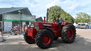 Tractors parade after Historic Tractor Show Panningen 2023 organized by HMT KLEP [upl. by Seluj648]