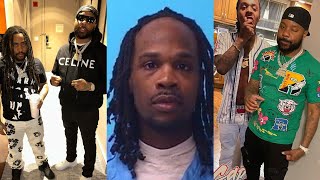 Cdai 22 reacts to T Slick NlmbOblock also Fyb J Mane hurt about his childhood friend [upl. by Namref]