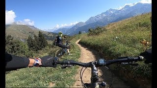 Piste DH Contamines Montjoie 2018 Filmé par Noé [upl. by Mcmullan]