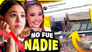 El concierto de Danna Paola en Perú estuvo COMPLETAMENTE VACÍO 🤣 NO FUE NADIE [upl. by Yorel]