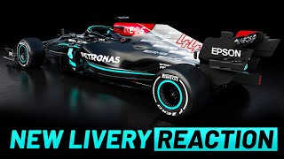 New 2021 Mercedes W12 Livery REACTION [upl. by Anelat799]