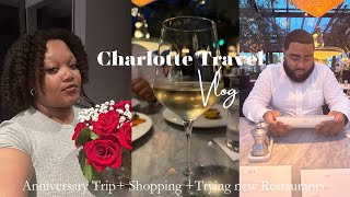 Travel Vlog  Trip to Charlotte NC  Maintenance  Shopping  New Restaurants  More [upl. by Dilan]