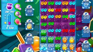 Candy Crush Soda Saga Level 1863 3 Stars [upl. by Enillebyam]