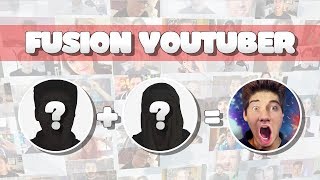 FUSION YOUTUBER  ADIVINA QUE DOS YOUTUBERS FORMAN EL ROSTRO 2  tusadivi [upl. by Gehlbach]