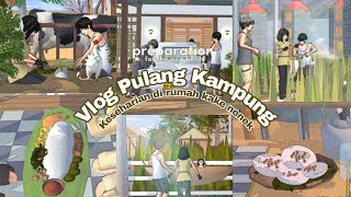 VLOG PULANG KAMPUNG KE RUMAH NENEK NYA BABY TWINS 🌾quotMakan Nasi Liwet Di Sawahquot  SAKURA SCHOOL [upl. by Hilly]