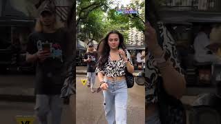 Tejasswi Prakash Gets Papped While Riding An Auto  Tejasswi Prakash Auto Video  shortvideo [upl. by Benco]