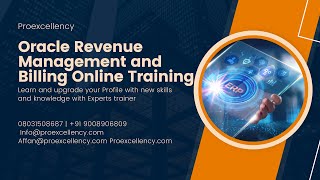 Oracle Revenue Management and Billing Training  Oracle RMB Online Training amp Certifications [upl. by Filip]