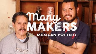 Mexican Pottery Making part 2 Barro Bruñido [upl. by Eilloh]