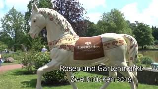 Rosen und Gartenmarkt Zweibrücken 2016 [upl. by Lleda]