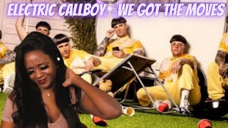 Electric callboy WE GOT THE MOVES FIRST TIME REACTION [upl. by Abramson]