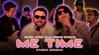 ONCE WEEK Feat RIDHO RHOMA  ME TIME Studio Session [upl. by Niawat]