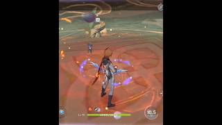 TartagliaKazuhaBennettFurina vs Pyro Hypostasis  Genshin Impact mobile f2p tartaglia furina [upl. by Lerret952]