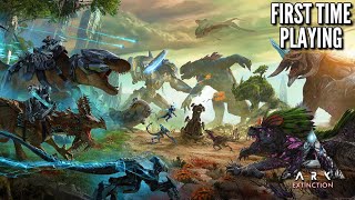 🔴LIVE  ARK EXTINCTION  TITAN FIGHTS FIRST TIME PLAYING  Part 22 [upl. by Oz]