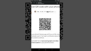 YouTube video verification QR Code Problem  Advanced features qr code scan problem shortsfeed [upl. by Alexi]