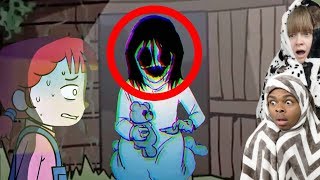 Reacting To True Story Scary Animations Part 20 ft My Girlfriend Do Not Watch Before Bed [upl. by Blodget550]