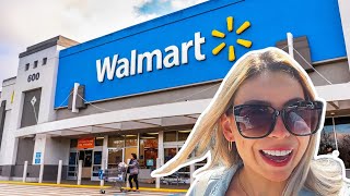 El supermercado más FAMOSO DE USA🇺🇸  ¿Cuánto sale hacer el mercado aquí 🛒  WALMART [upl. by Yanttirb]