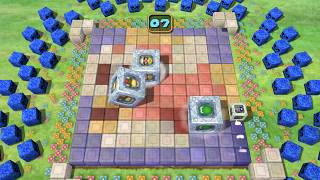 Mario Party 5 minigame Squared Away 4 player 60fps [upl. by Walston]