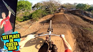 I WON THIS CRAZY MTB FREERIDE CONTEST  SLOPEDURO IN COSTA RICA [upl. by Runstadler795]