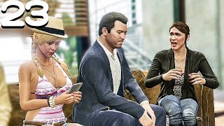 Michael Reunites With His Family  Grand Theft Auto 5  Part 23 [upl. by Nahseez]