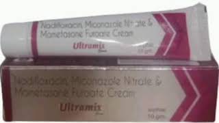 Ultramix Cream Nodifloxacin Miconazole Nitrate amp Mometasone Furoate Cream [upl. by Esmaria]