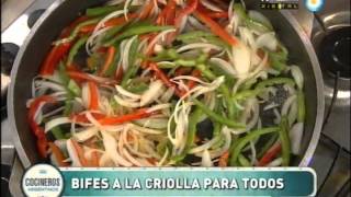 Bifes a la criolla [upl. by Obie706]