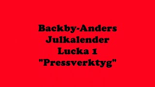 Lucka 1 Pressverktyg [upl. by Jonis246]