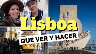 20 Cosas Que Ver y Hacer en Lisboa Portugal Guía Turística [upl. by Nahtanha]