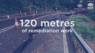 Nimbin Road  Site 1 Reconstruction 2023 [upl. by Ardnoed833]