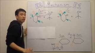 E2 and E1 Elimination Made Easy Part 2  E2 Mechanism Walkthrough   Organic Chemistry [upl. by Anerroc]