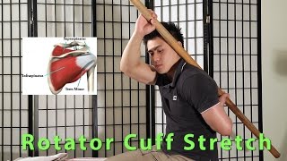 Essential Rotator Cuff Stretches  Internal and External [upl. by Bathilda917]