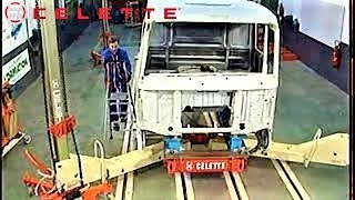 TRUCK COLLISION REPAIR WITH CELETTE FRAME MACHINE TRUCK CABIN REPAIR AND FRAME STRAIGHTENING [upl. by Euseibbob]