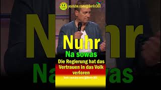 dieternuhr Nuhr Regierung Volk Brecht Hoffnung Wahlen Osten Ampel Wirtschaftsminister [upl. by Fanestil505]