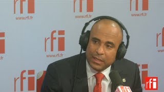 Laurent Lamothe Premier ministre dHaïti  interview exclusive de Marie Normand [upl. by Adara597]