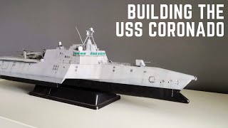 1350 USS Coronado LCS4 Full Build Video [upl. by Adihsaar569]