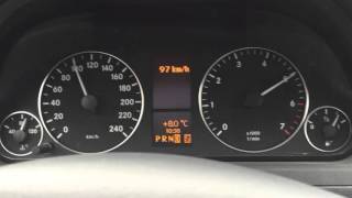 MercedesBenz A200 Turbo CVT Acceleration [upl. by Everett944]