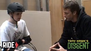 Blind Skater Tommy Carroll Interviewed by Tony Hawk Dissent [upl. by Shifrah452]