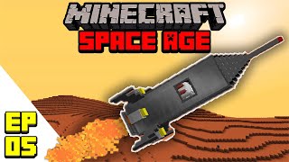 Space Age  Beating Elon Musk to Mars in Minecraft  Ep 5 [upl. by Ycrem]