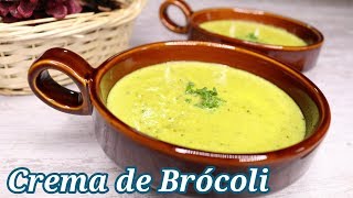 CREMA O SOPA DE BRÓCOLI LOW CARB RECETA CASERA [upl. by Amby]