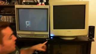 Dreamcast VGA on new Monitor and Sony PVM [upl. by Anaitsirc]