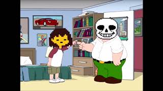 Undertale  Sans Fight in a nutshell Redubbed version [upl. by Acirret572]