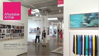 AFFORDABLE ART FAIR 2021 [upl. by Oknuj419]