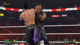 WWE2K24 DAMIAN PRIEST VS FINN BALOR FULL MATCH [upl. by Rexana]