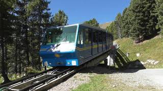 Funicular St Moritz  Corviglia Sept 2021 2 [upl. by Gnal]