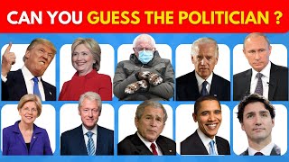 Guess the Politician in 3 Seconds  Most Famous Politicians 2024 [upl. by Christmann]