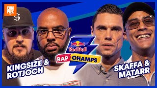 Rotjoch amp Kingsize vs Skaffa amp Matarr  Aflevering 11  Red Bull Rap Champs  Complex NL [upl. by Retsof223]